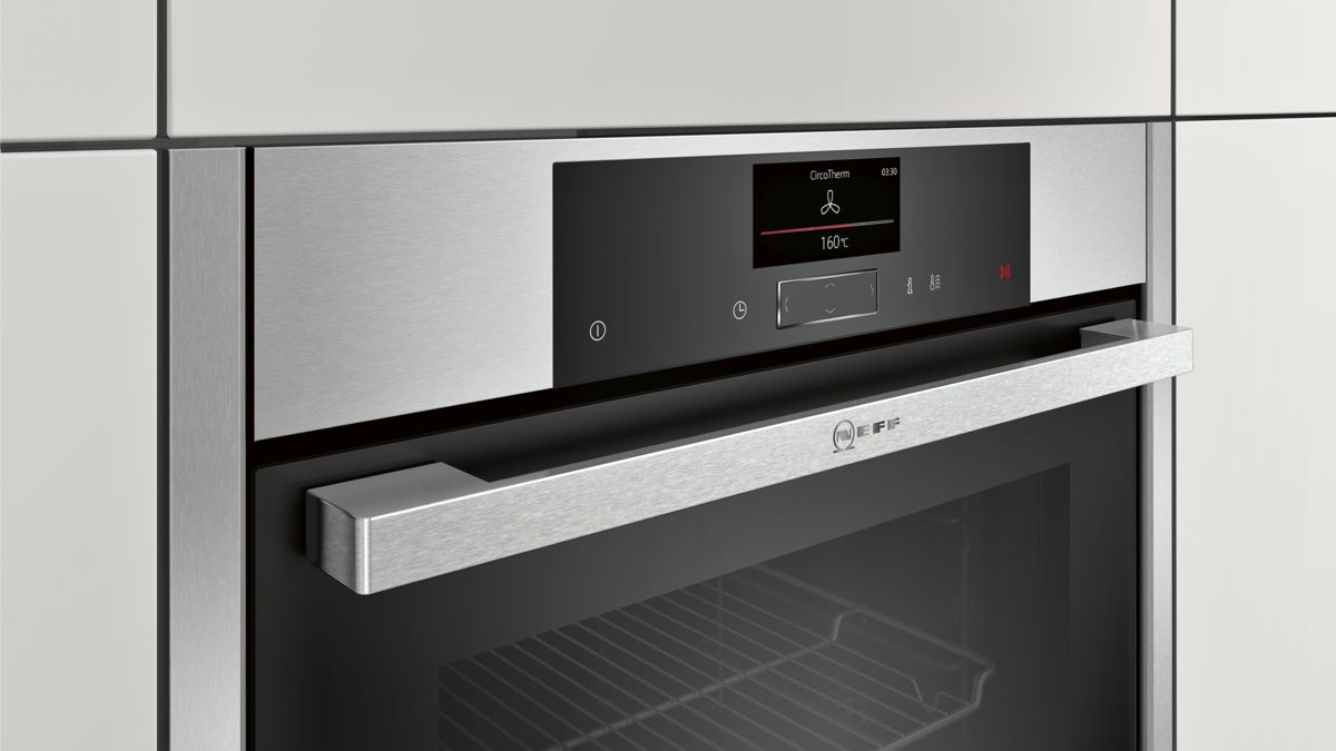 N 90 built-in compact oven with microwave function 60 x 45 cm Inox C15MS22N0 C15MS22N0-3