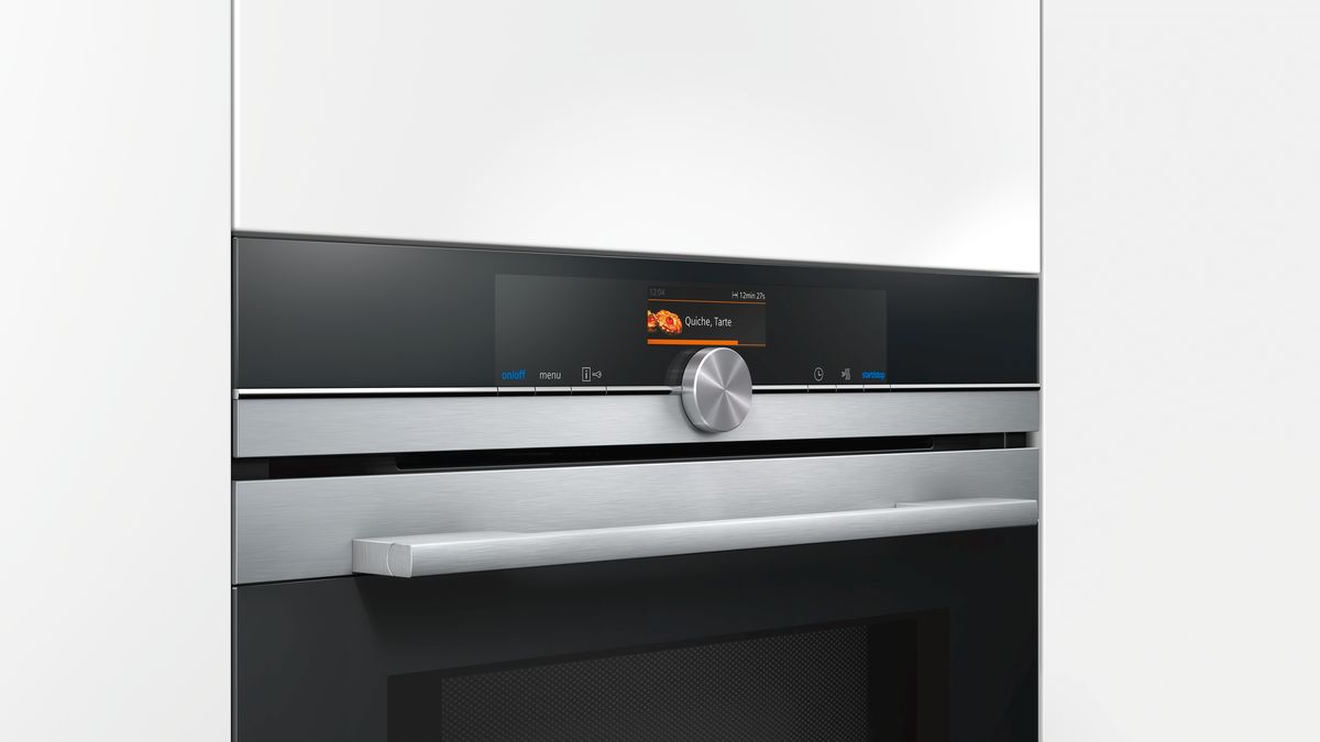 iQ700 Compacte oven met magnetron 60 x 45 cm Inox CM616GBS1 CM616GBS1-3
