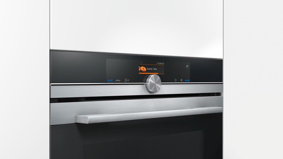 iQ700 Built-in oven with steam function 60 cm Stainless steel HS636GDS1 HS636GDS1-7