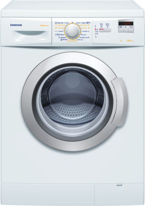 washing machine, frontloader fullsize 7 kg 1000 סל