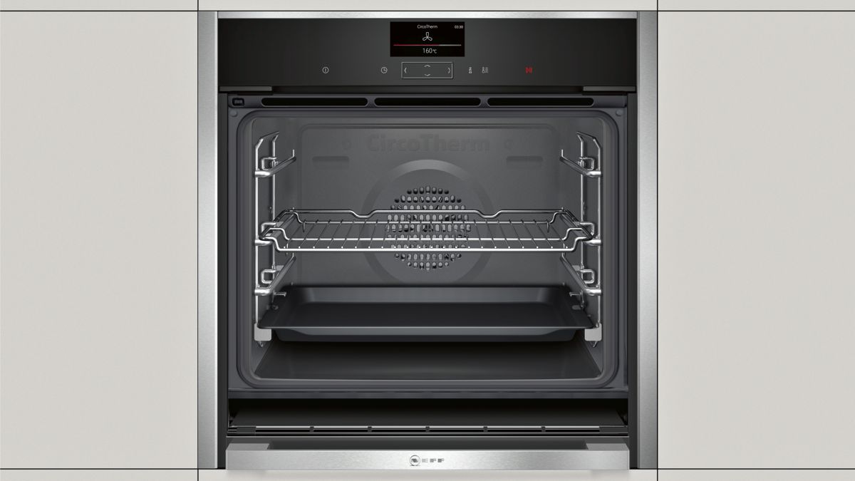 N 90 Built-in oven 60 x 60 cm Stainless steel B47CS34H0B B47CS34H0B-5
