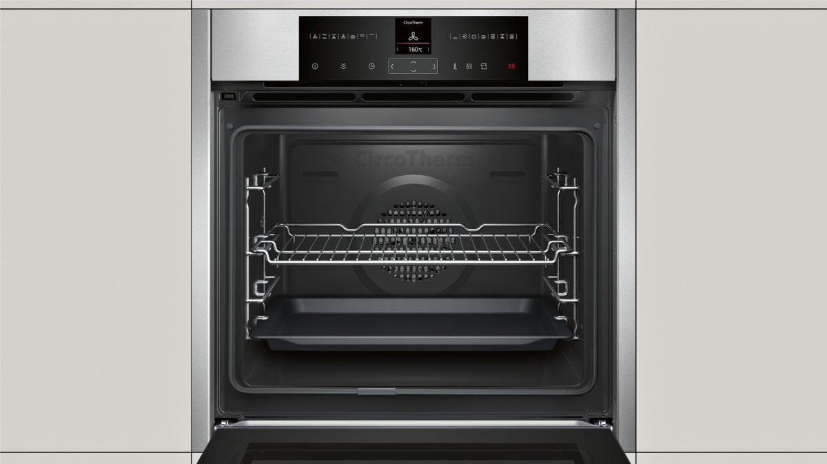 N 70 Built-in oven with added steam function 60 cm Inox B25VR22N1 B25VR22N1-6