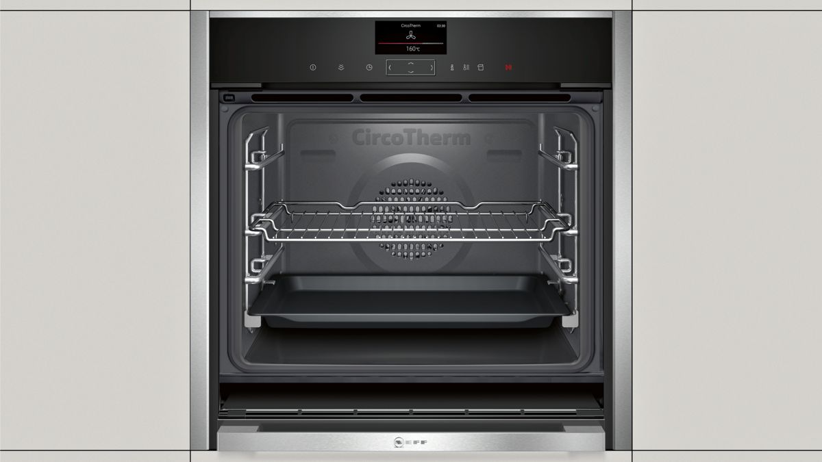 N 90 Built-in oven with added steam function Stainless steel B47VS34N0B B47VS34N0B-6
