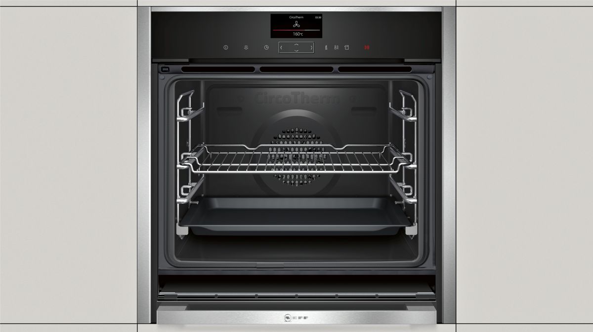 N 90 Built-in oven with added steam function Stainless steel B57VS24N0B B57VS24N0B-8