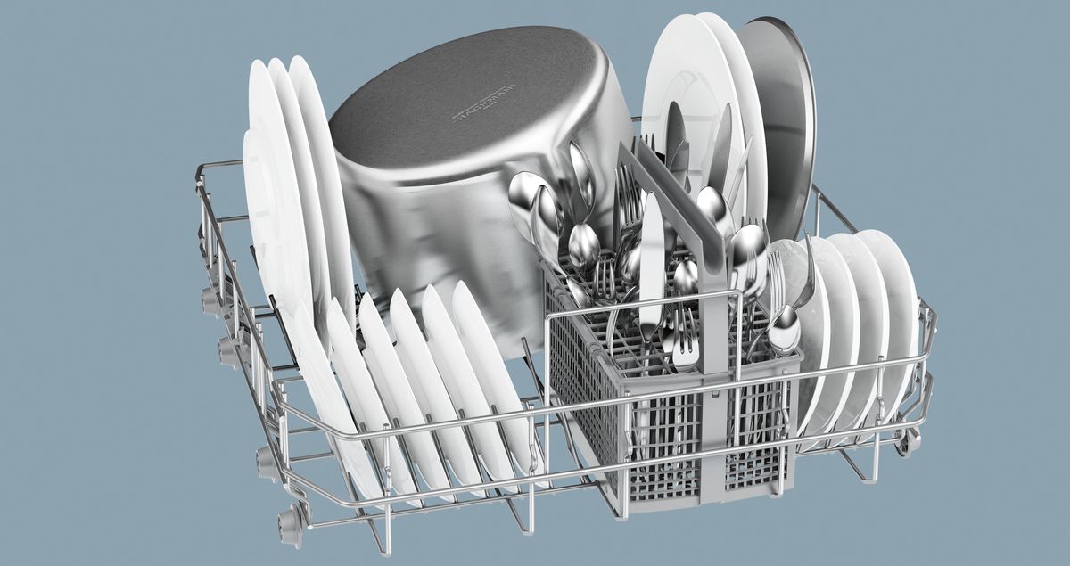 iQ100 獨立式洗碗機 60 cm White SN24D203EU SN24D203EU-4