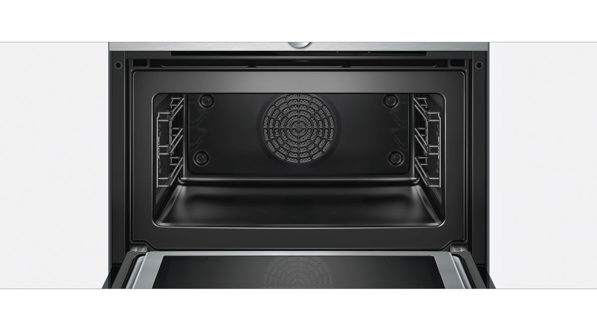 iQ700 Horno compacto con microondas 60 x 45 cm Acero inoxidable CM633GBS1 CM633GBS1-7