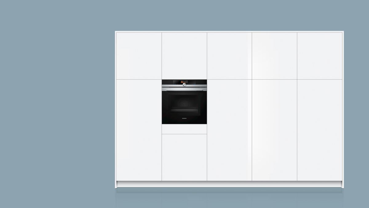 iQ700 Built-in oven with microwave function 60 x 60 cm Stainless steel HM656GNS1 HM656GNS1-5