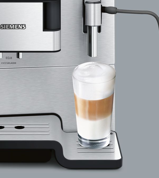 EQ. 8 series 300 Kaffeevollautomat Front: Edelstahl; Gehäuse: schwarz TE803509DE TE803509DE-6