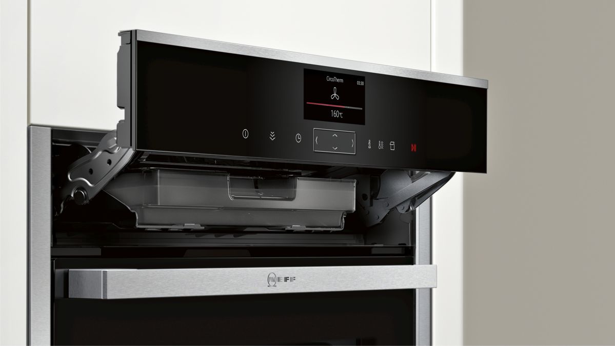 N 90 Compacte oven met stoom 60 x 45 cm inox C17FS42N0 C17FS42N0-5