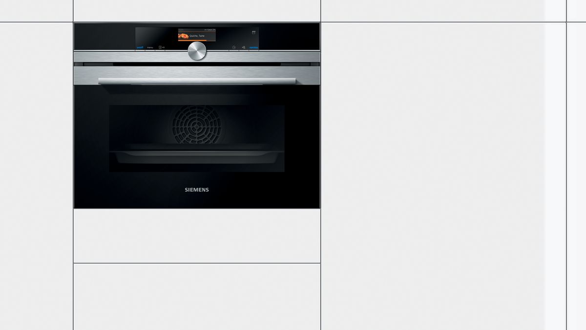 iQ700 Compacte oven met stoom inox CS656GBS1 CS656GBS1-2