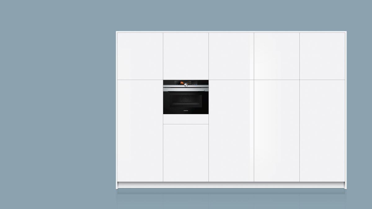 iQ700 Compacte oven met magnetron 60 x 45 cm inox CM638GRS1 CM638GRS1-7