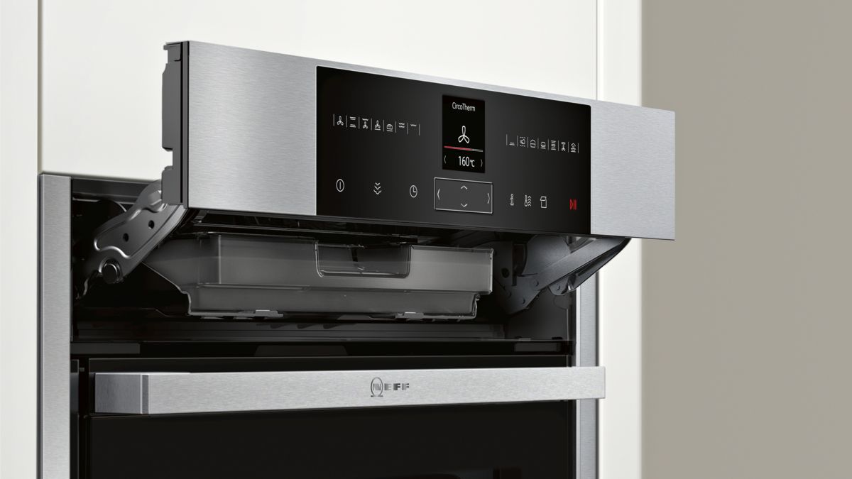 N 70 Built-in oven with added steam function 60 x 60 cm Inox B55VR22N0 B55VR22N0-4