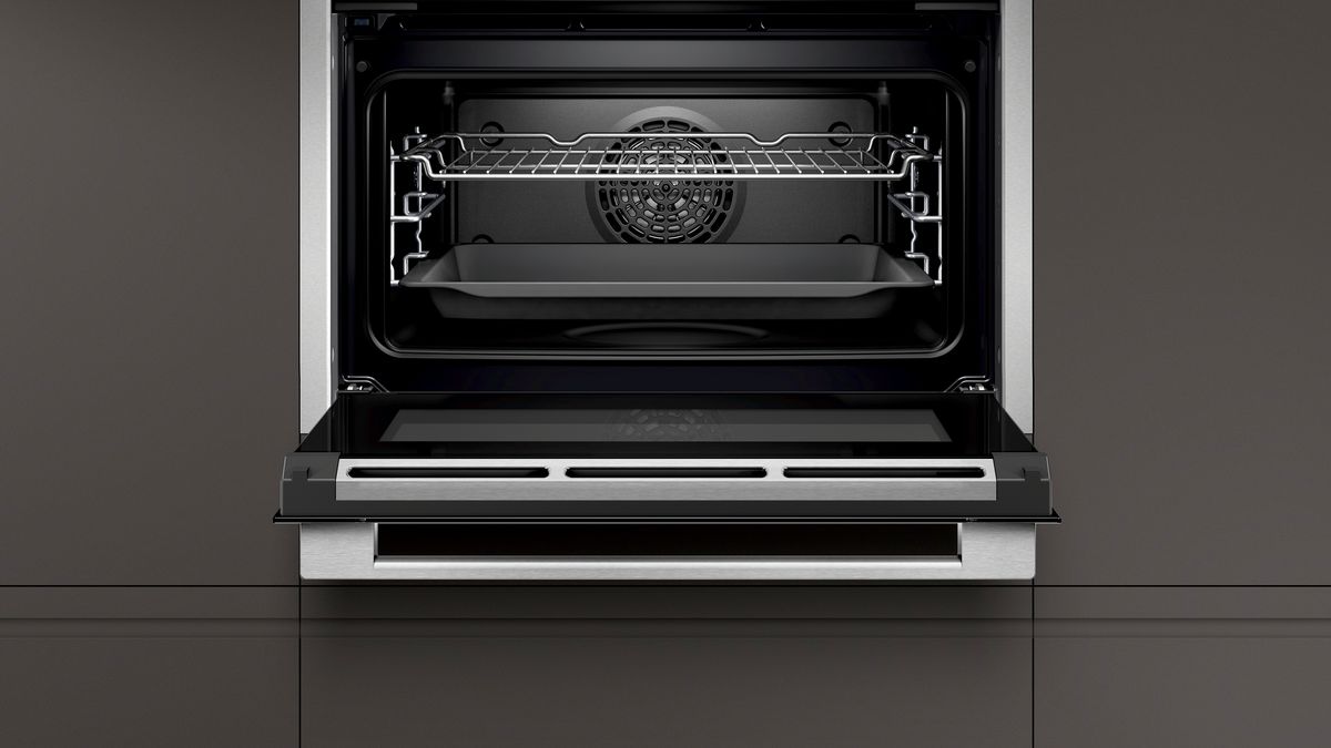 N 90 Built-in compact oven with steam function 60 x 45 cm Stainless steel C15FS22N0 C15FS22N0-4