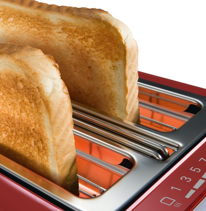 Kompakt Toaster sensor for senses Rot TT86104 TT86104-2