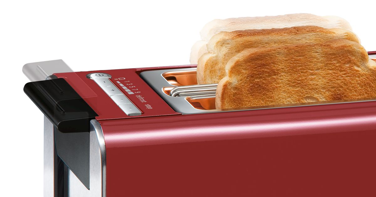 Kompakt Toaster sensor for senses Rot TT86104 TT86104-11
