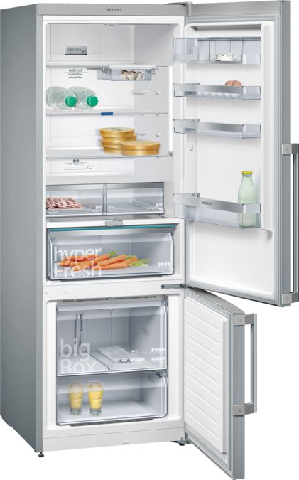 iQ500 Alttan Donduruculu Buzdolabı 193 x 70 cm Kolay temizlenebilir Inox KG56NAI40N KG56NAI40N-2