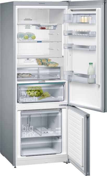 iQ500 Alttan Donduruculu Buzdolabı 193 x 70 cm Gümüş KG56NLT30N KG56NLT30N-2