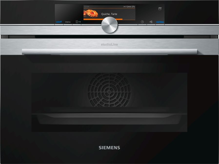 iQ700 Built-in compact steam oven inox CS858GRS1 CS858GRS1-1