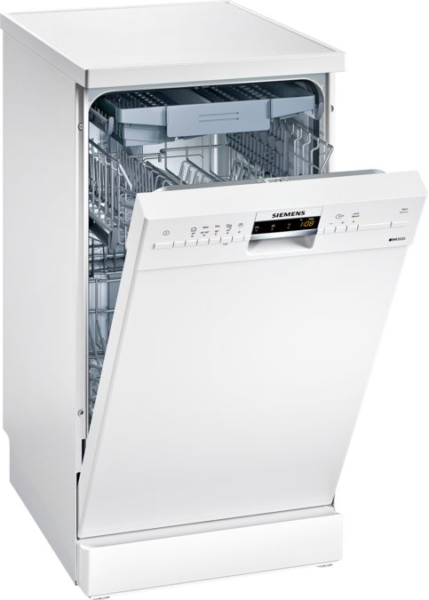 iQ500 Lave-vaisselle pose-libre 45 cm Blanc SR25M284EU SR25M284EU-1