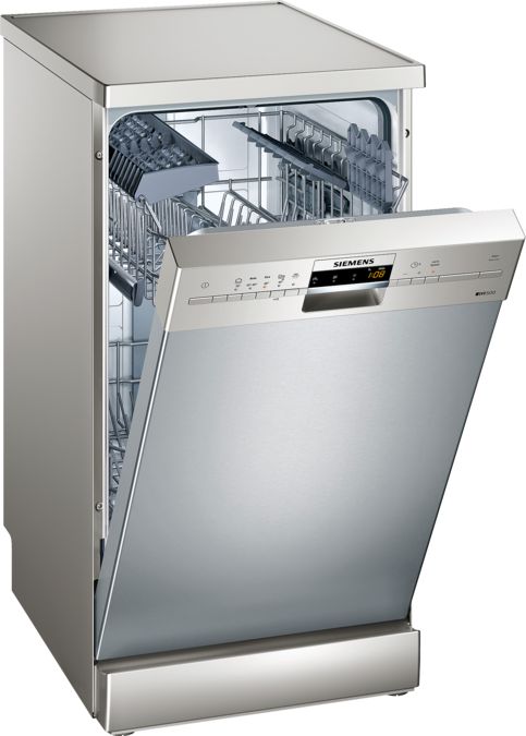 iQ500 ελεύθερο πλυντήριο πιάτων 45 cm Stainless steel SR25M834EU SR25M834EU-1
