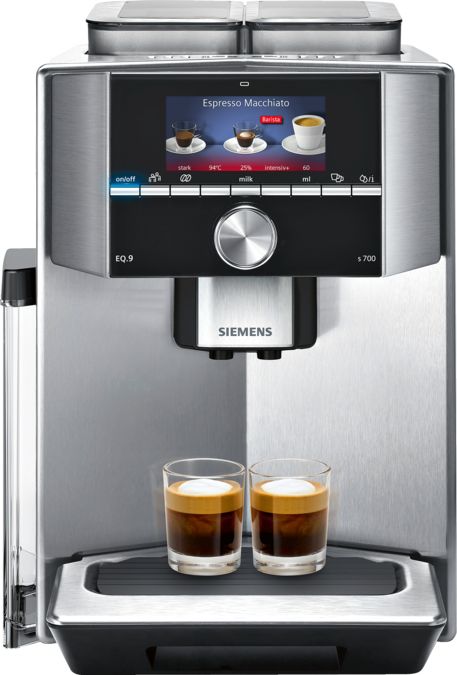 Kaffeevollautomat EQ.9 s700 Edelstahl TI917531DE TI917531DE-1