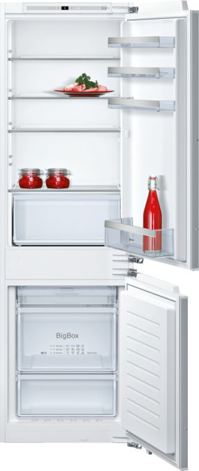 N 50 Built-in fridge-freezer with freezer at bottom 177.2 x 54.1 cm flat hinge KI7862F30G KI7862F30G-1