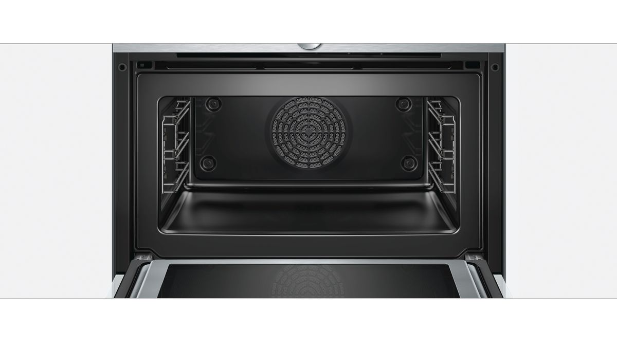 iQ700 Built-in compact oven with microwave function 60 x 45 cm White CM633GBW1 CM633GBW1-6