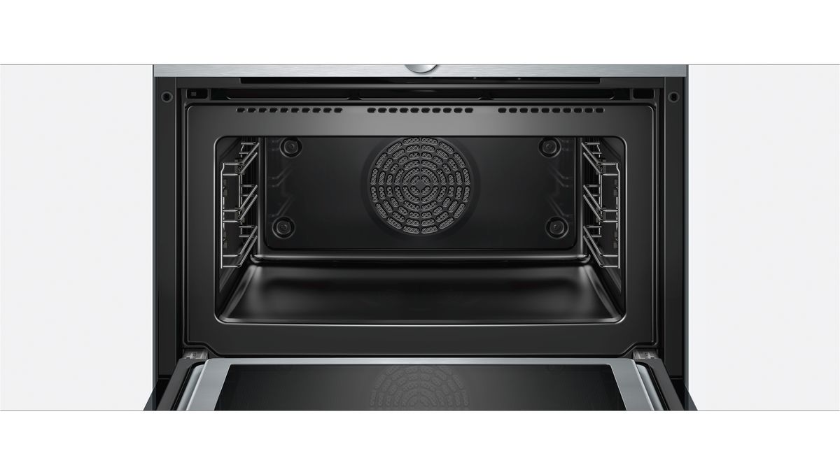iQ700 Built-in compact oven with microwave function 60 x 45 cm Stainless steel CM676GBS6B CM676GBS6B-7