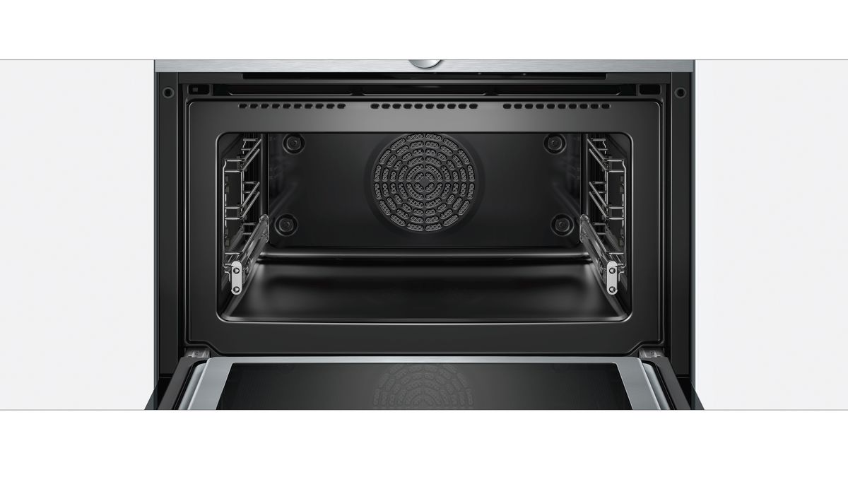 iQ700 Built-in compact oven with microwave function 60 x 45 cm Stainless steel CM678G4S6B CM678G4S6B-7