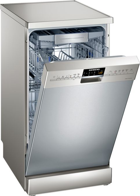 iQ500 Lave-vaisselle pose-libre 45 cm Inox SR26T897EU SR26T897EU-1