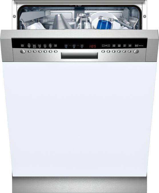 Standard Dishwasher 60cm extra-height 86.5cm model Semi integrated S42M69N0GB S42M69N0GB-1