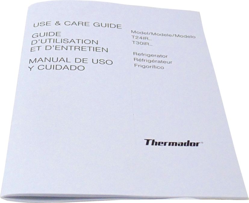 00727132 Instruction manual THERMADOR US