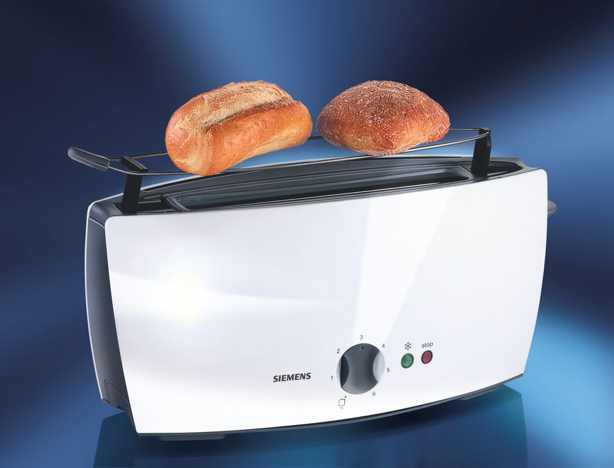 Langschlitz Toaster Weiß TT60101 TT60101-5