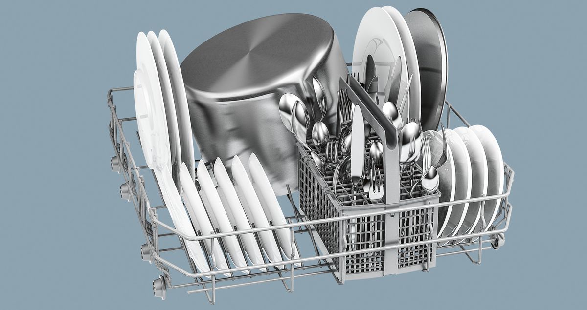 iQ100 獨立式洗碗機 60 cm White SN215W02AE SN215W02AE-5