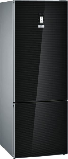 iQ500 Alttan Donduruculu Buzdolabı 193 x 70 cm Siyah KG56NLB30N KG56NLB30N-1