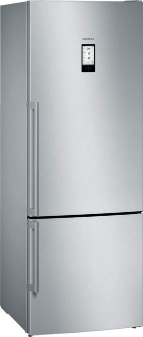 iQ700 Réfrigérateur combiné pose-libre 193 x 70 cm Inox KG56FPI40 KG56FPI40-1