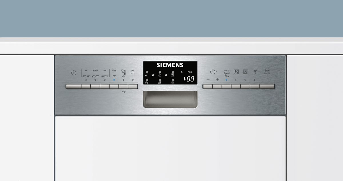 iQ500 semi-integrated dishwasher 45 cm acier inox SR56T597EU SR56T597EU-5