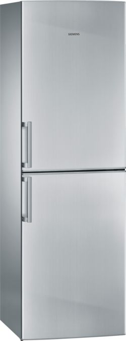 iQ300 free-standing fridge-freezer with freezer at bottom Inox-look KG34NVL24G KG34NVL24G-4