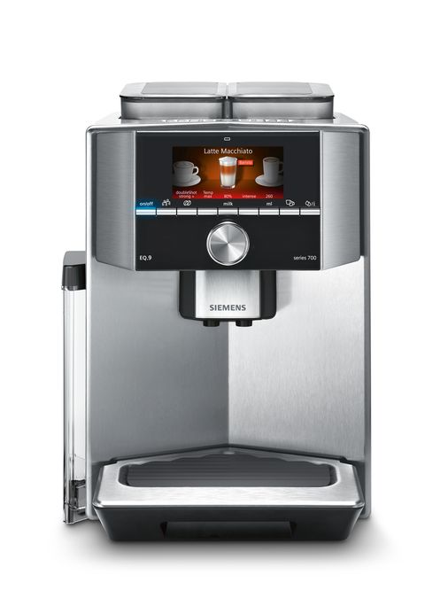 Fully automatic coffee machine EQ.9 s700 rostfritt stål TI907201RW TI907201RW-2
