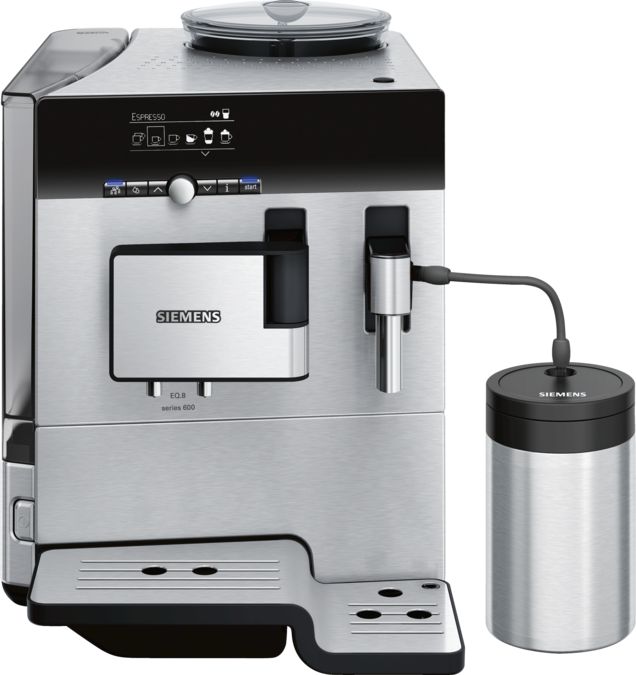 EQ. 8 series 600 Kaffeevollautomat Edelstahl TE806501DE TE806501DE-2