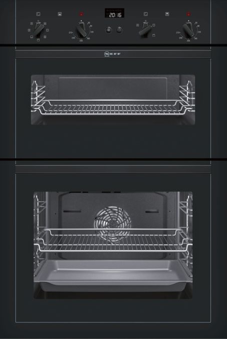built-in double oven Black U14M42S5GB U14M42S5GB-1