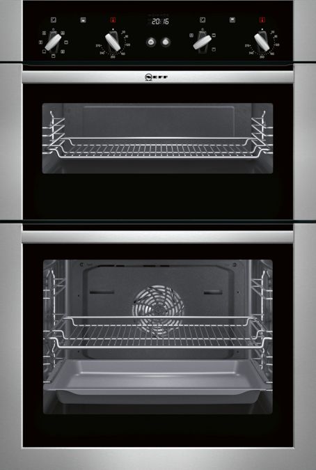 built-in double oven Stainless steel U14M42N5GB U14M42N5GB-1