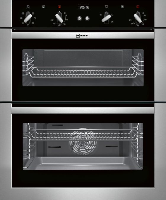 built-in double oven Stainless steel U17M42N5GB U17M42N5GB-1