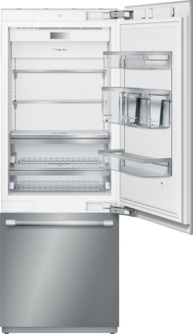 Freedom® Built-in Two Door Bottom Freezer 30'' flat hinge T30IB900SP T30IB900SP-1