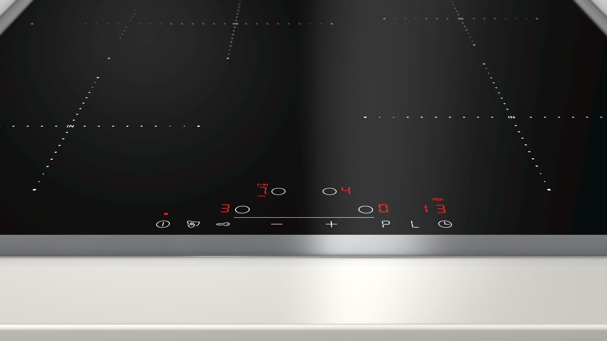N 70 Indukcijska ploča za kuhanje 60 cm Crna, ugradnja s okvirom T46BD60N0 T46BD60N0-2