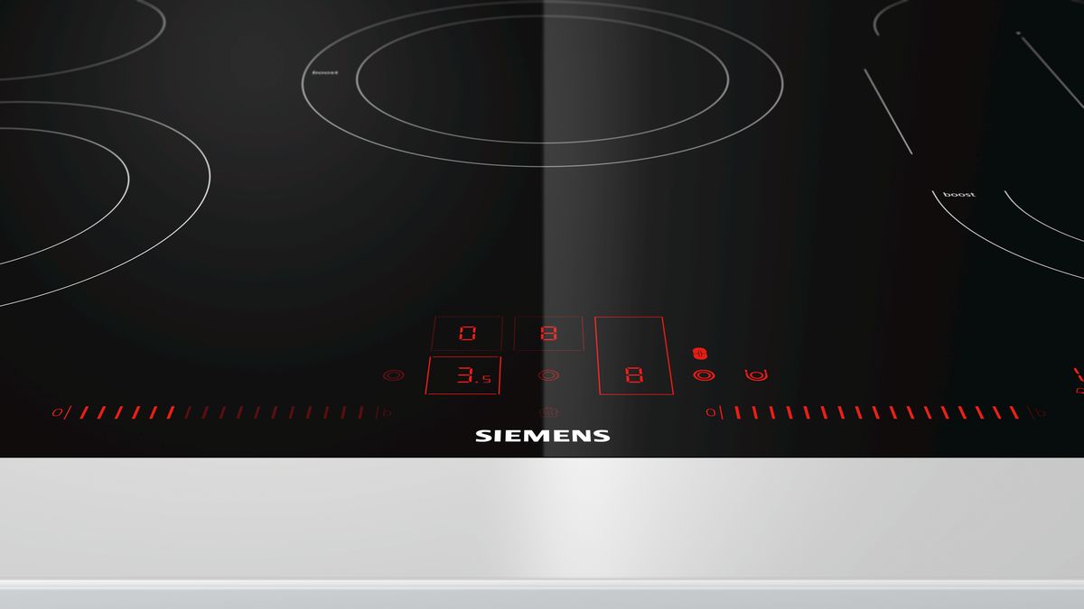 iQ500 Table de cuisson électrique 80 cm Noir, A fleur dans le plan de travail ET801LMP1D ET801LMP1D-4