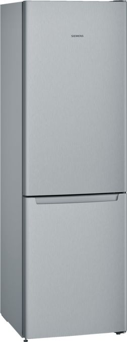 iQ100 Frigo-congelatore combinato da libero posizionamento 186 x 60 cm inox look KG36NNL30 KG36NNL30-1