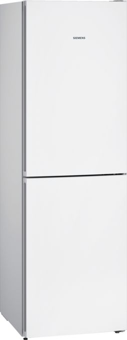 iQ300 Free-standing fridge-freezer with freezer at bottom 186 x 60 cm White KG34NVW35G KG34NVW35G-1