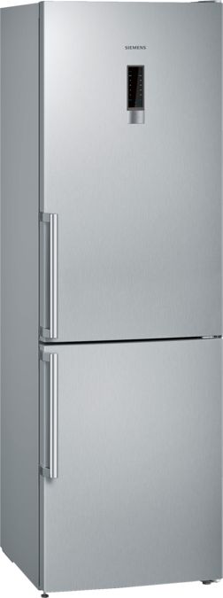iQ300 Freistehende Kühl-Gefrier-Kombination mit Gefrierbereich unten 186 x 60 cm Edelstahl-Look KG36NXL45 KG36NXL45-4
