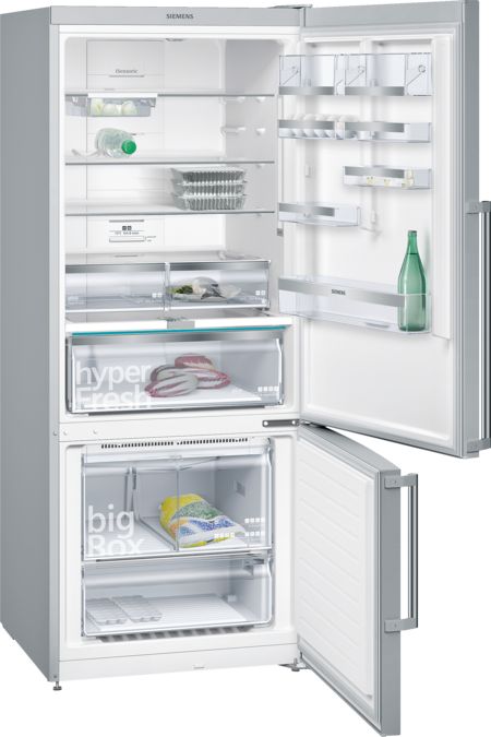 iQ500 Alttan Donduruculu Buzdolabı 186 x 75 cm Kolay temizlenebilir Inox KG76NAI30N KG76NAI30N-2